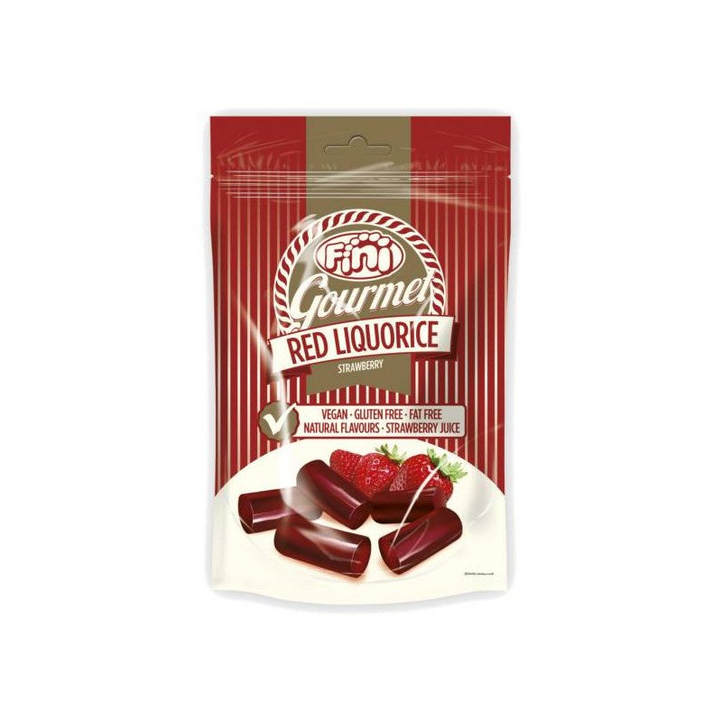 Red Liquorice Gourmet Strawberry