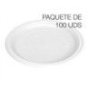 Platos desechables 22 cm