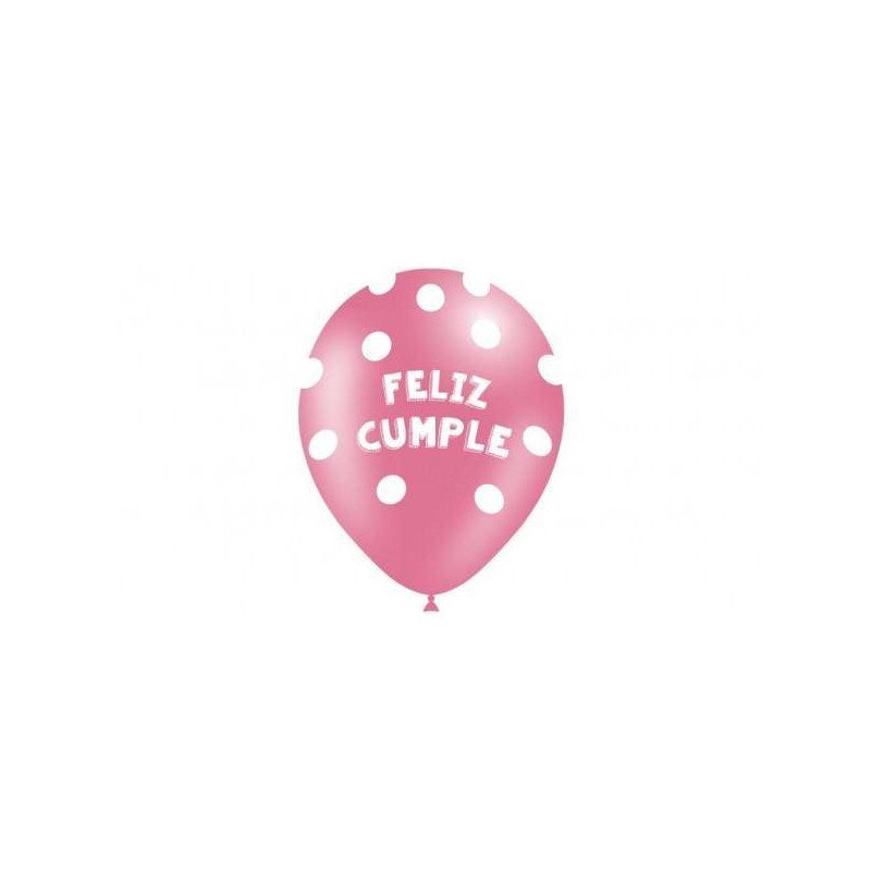 Globos lunares Feliz cumpleaños
