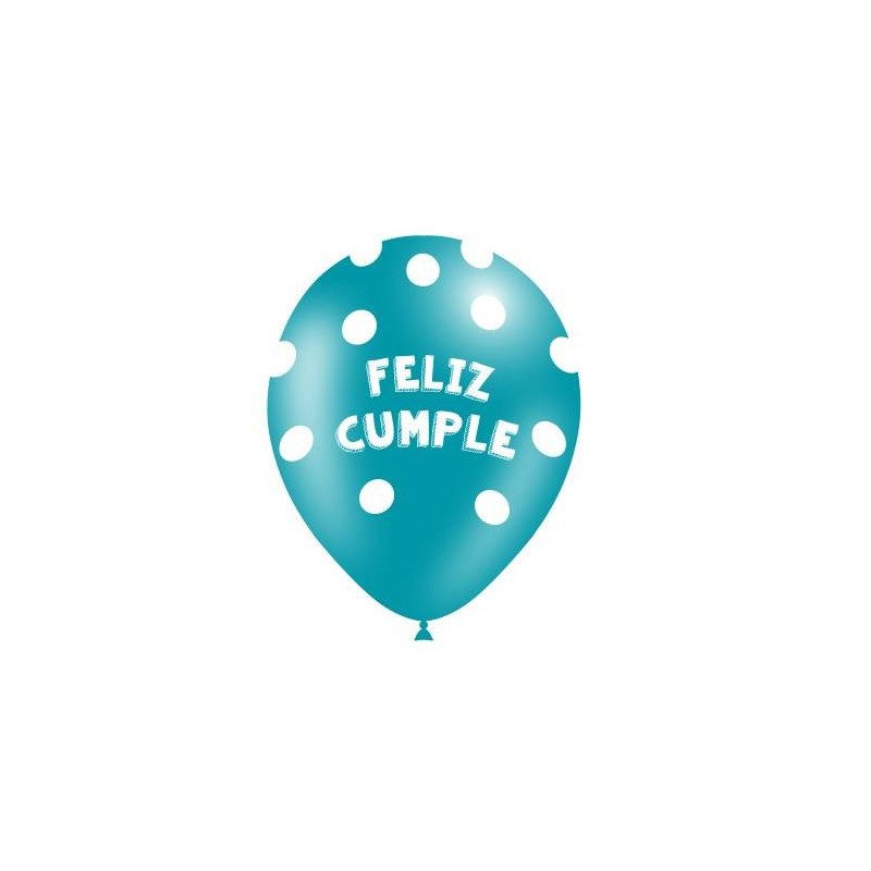 Globos lunares Feliz cumpleaños