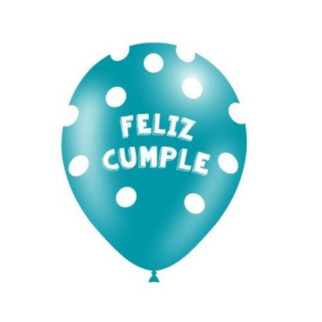 Globos lunares Feliz cumpleaños