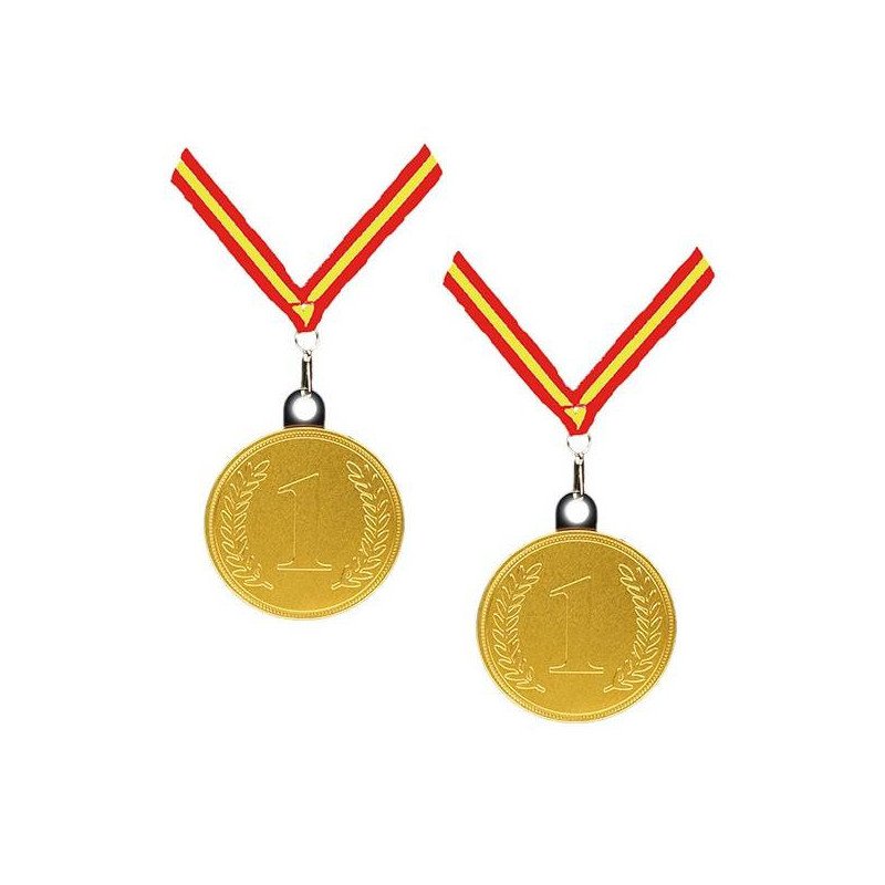 MEDALLAS DE CHOCOLATE