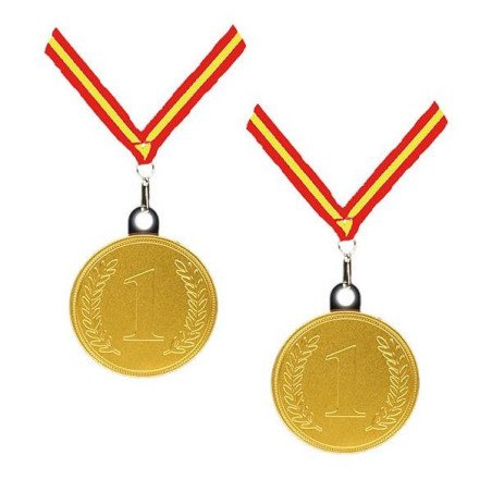 MEDALLAS DE CHOCOLATE