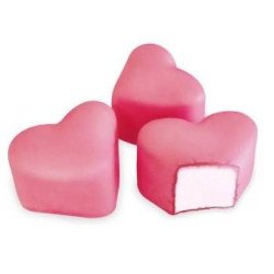 Corazones marshmallow