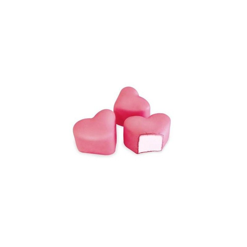 Corazones marshmallow