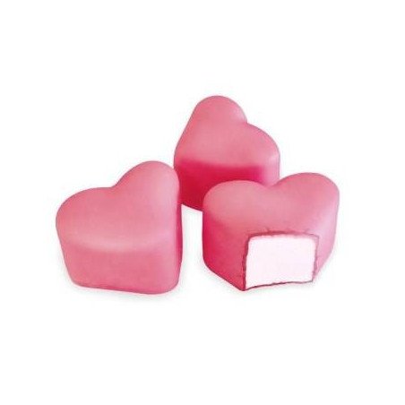 Corazones marshmallow